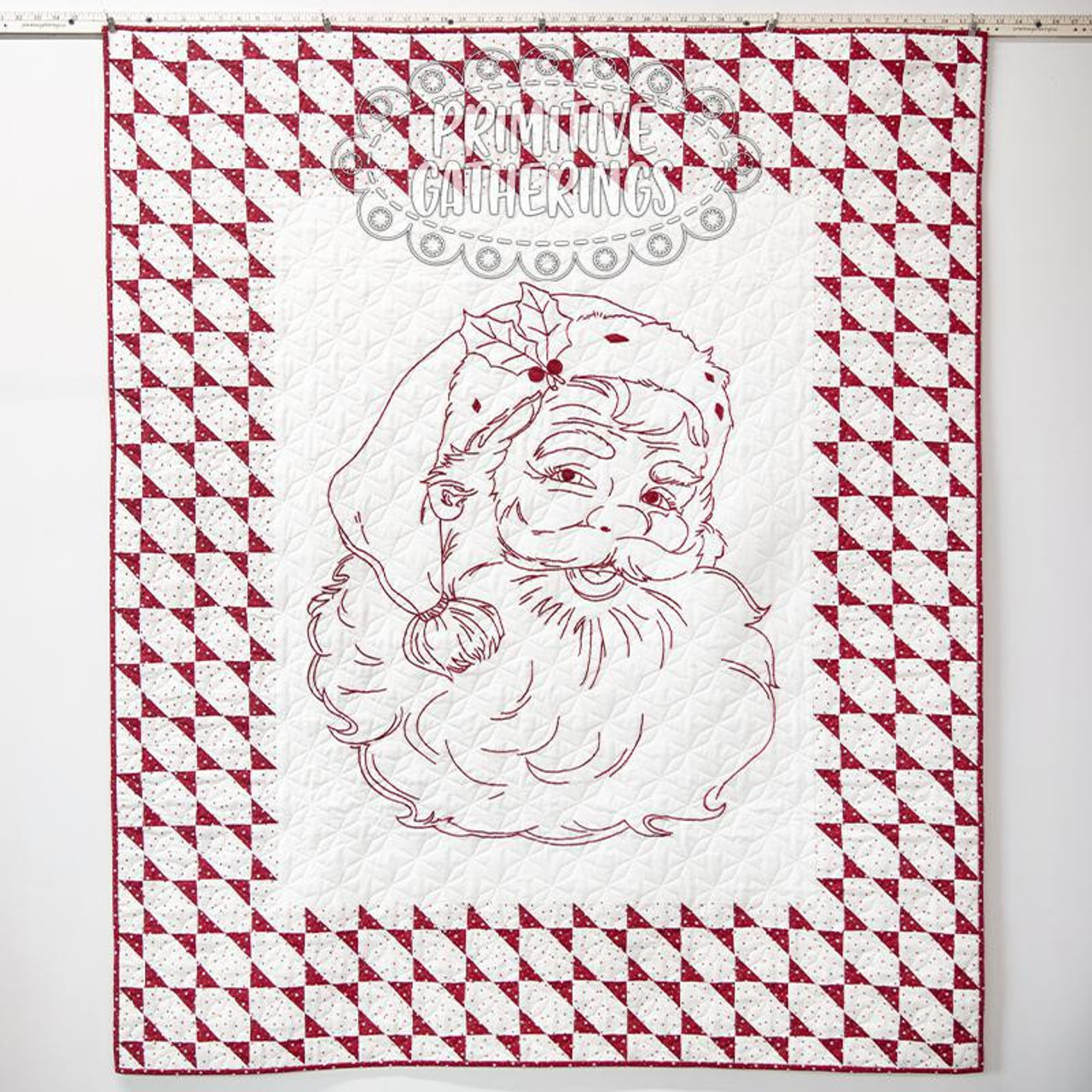 Santa's On His Way DOWNLOAD - Primitive Gatherings Quilt Shop santa-s-on-his-way-download-primitive-gatherings-quilt-shop