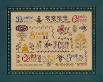 Antique Bee Sampler