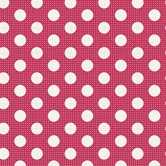 Tilda Medium Dots 130027 Red One Yard
