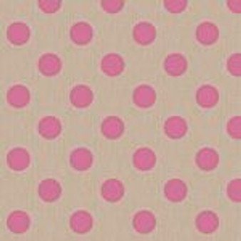 Tilda Chambray Dots 160054 Pink One Yard