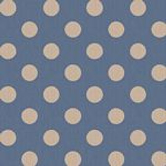 Tilda Chambray Dots 160057 Denim One Yard