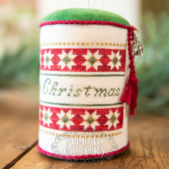 Christmas Drum Cross Stitch PRI-981