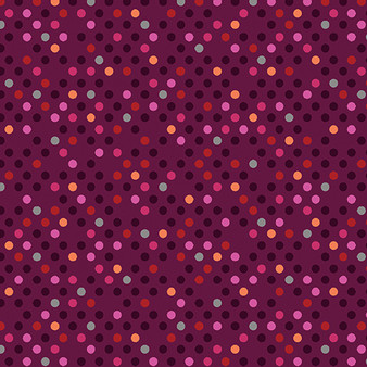 Confetti Drop 16206 19 Dark Red/Multi One Yard