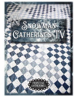 Snowman Collector PRI-581 - Primitive Gatherings Quilt Shop