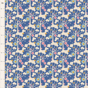 Tilda Jubilee 100552 Wildgarden Blue One Yard