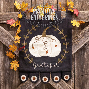 Grateful Pumpkin Banner PRI-626