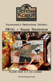 Happy Scarecrow Punch Needle