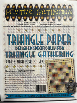 Triangle Paper for Triangle Gathering PRI-224