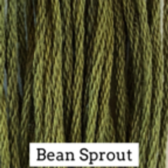 Classic Colorworks Hand Dyed Floss 5 yds Bean Sprout