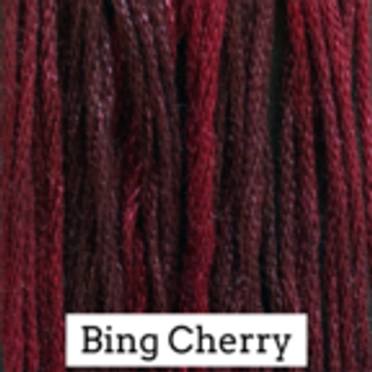 Classic Colorworks Hand Dyed Floss 5 yds Bing Cherry