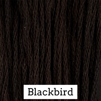 Classic Colorworks Hand Dyed Floss 5 yds Blackbird