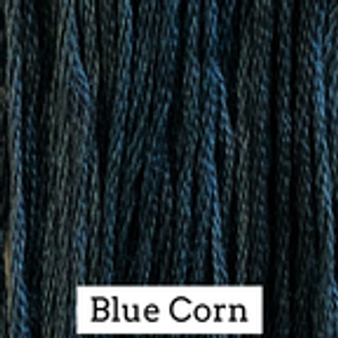 Classic Colorworks Hand Dyed Floss 5 yds Blue Corn
