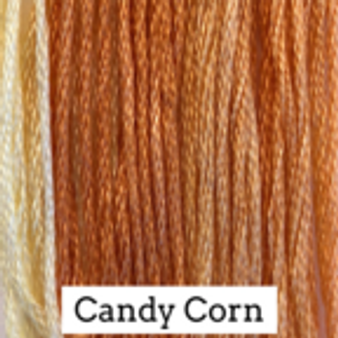 Classic Colorworks Hand Dyed Floss 5 yds Candy Corn