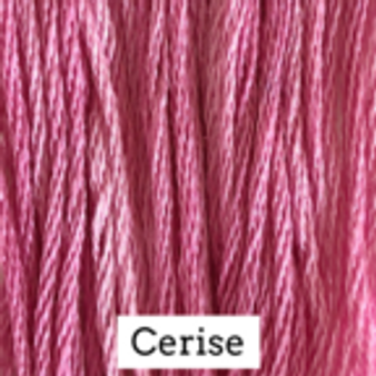 Classic Colorworks Hand Dyed Floss 5 yds Cerise