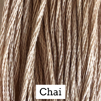 Classic Colorworks Hand Dyed Floss 5 yds Chai
