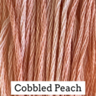 Classic Colorworks Hand Dyed Floss 5 yds Cobbled Peach