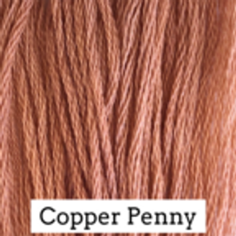 Classic Colorworks Hand Dyed Floss 5 yds Copper Penny