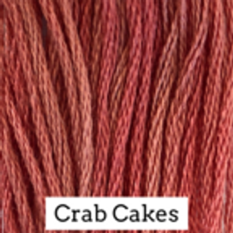 Classic Colorworks Hand Dyed Floss 5 yds Crab Cakes