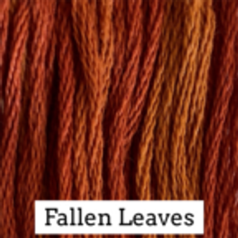 Classic Colorworks Hand Dyed Floss 5 yds Fallen Leaves