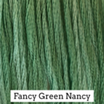 Classic Colorworks Hand Dyed Floss 5 yds Fancy Green Nancy
