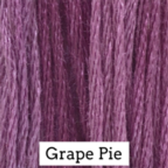 Classic Colorworks Hand Dyed Floss 5 yds Grape Pie