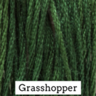 Classic Colorworks Hand Dyed Floss 5 yds Grasshopper