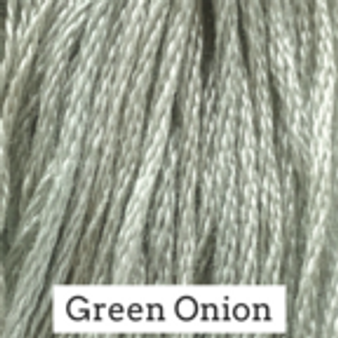 Classic Colorworks Hand Dyed Floss 5 yds Green Onion