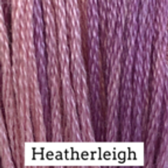 Classic Colorworks Hand Dyed Floss 5 yds Heatherleigh