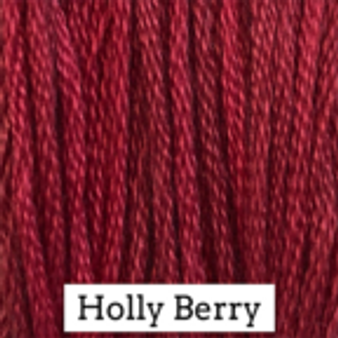 Classic Colorworks Hand Dyed Floss 5 yds Holly Berry