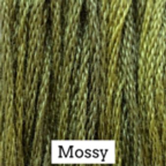 Classic Colorworks Hand Dyed Floss 5 yds Mossy