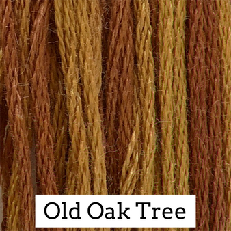 Classic Colorworks Hand Dyed Floss 5 yds Old Oak Tree