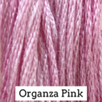 Classic Colorworks Hand Dyed Floss 5 yds Organza Pink