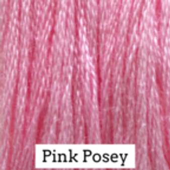 Classic Colorworks Hand Dyed Floss 5 yds Pink Posey