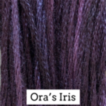Classic Colorworks Hand Dyed Floss 5 yds Ora's Iris