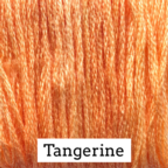 Classic Colorworks Hand Dyed Floss 5 yds Tangerine