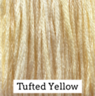 Classic Colorworks Hand Dyed Floss 5 yds Tufted Yellow