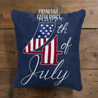 Kit and Pattern for Happy 4th Pillow PRI-2022 W