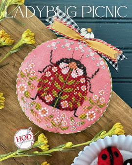 Ladybug Picnic Cross Stitch