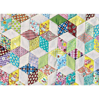 Postcard Project #12 Six Pointed Star by Jen Kingwell