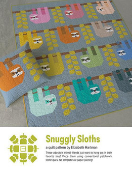 Snuggly Sloths Quilt Pattern by Elizabeth Hartman