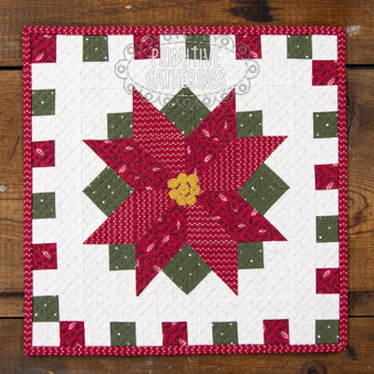 Lil Poinsettia Mini Quilt PRI-2173
