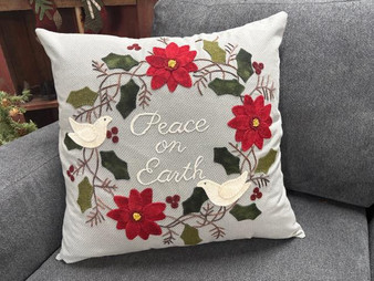Winter Songbirds Pillow PRI-2166