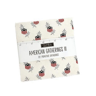 American Gatherings III 5" Charm