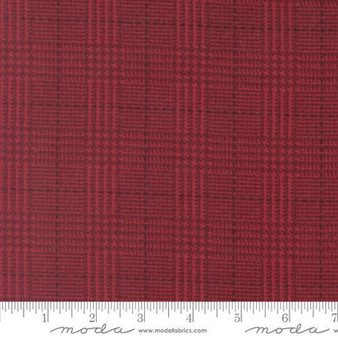 108" Flannel Gatherings Basics Brick 108018 20F One Yard PREORDER ($24.99/yard)
