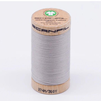 4856 Silver Cloud 30wt Organic Cotton Thread 300Yd