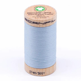 Winter Sky 30wt Organic Cotton Thread 300Yd