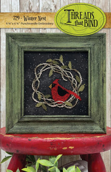 Winter Nest Punch Needle #729