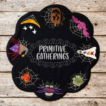 Halloween Table Mat PRI-161 Pattern Only W