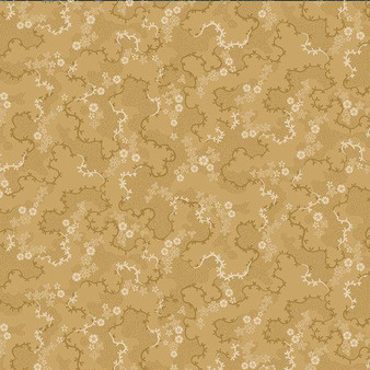 Indigo Schoolhouse R221694D Gold One Yard