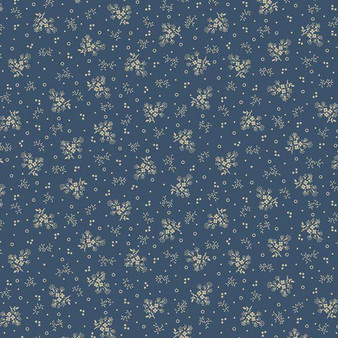Indigo Schoolhouse R221699D Blue One Yard